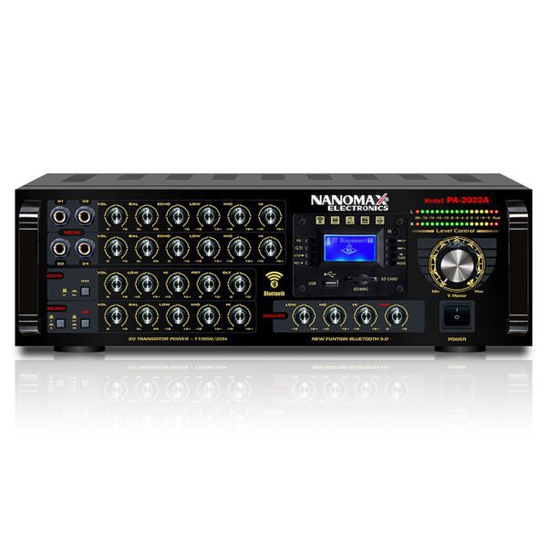 Amply Bluetooth Karaoke Nanomax PA-2022A (20 Sò)