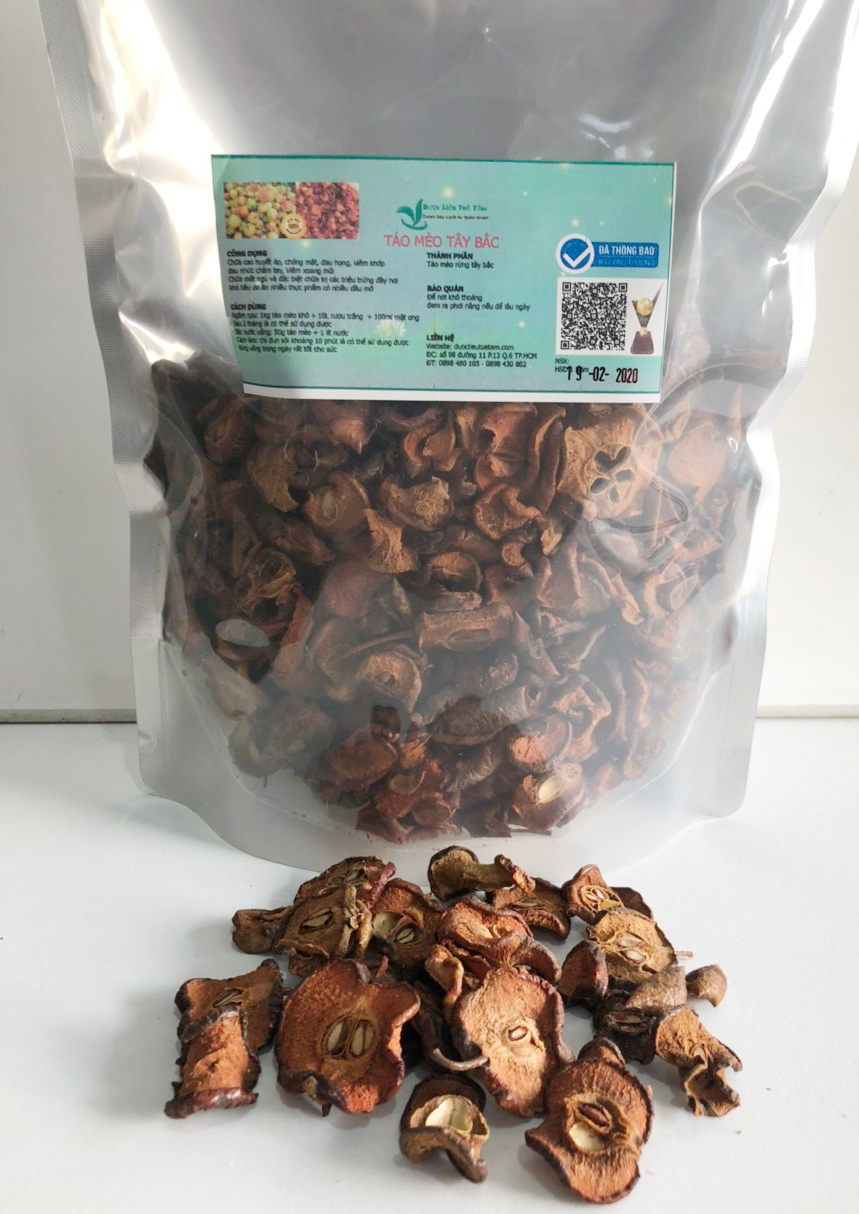 Táo mèo khô 1kg rừng tây bắc loại 1