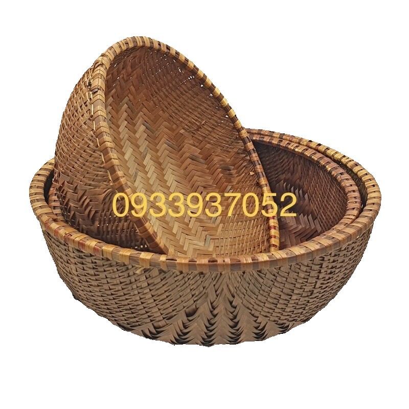 Thúng tre đường kính 25cm