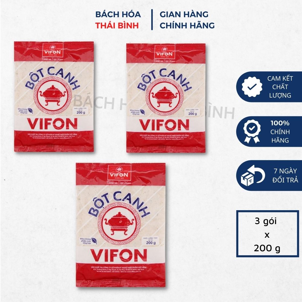 3 gói bột canh Vifon gói 200g