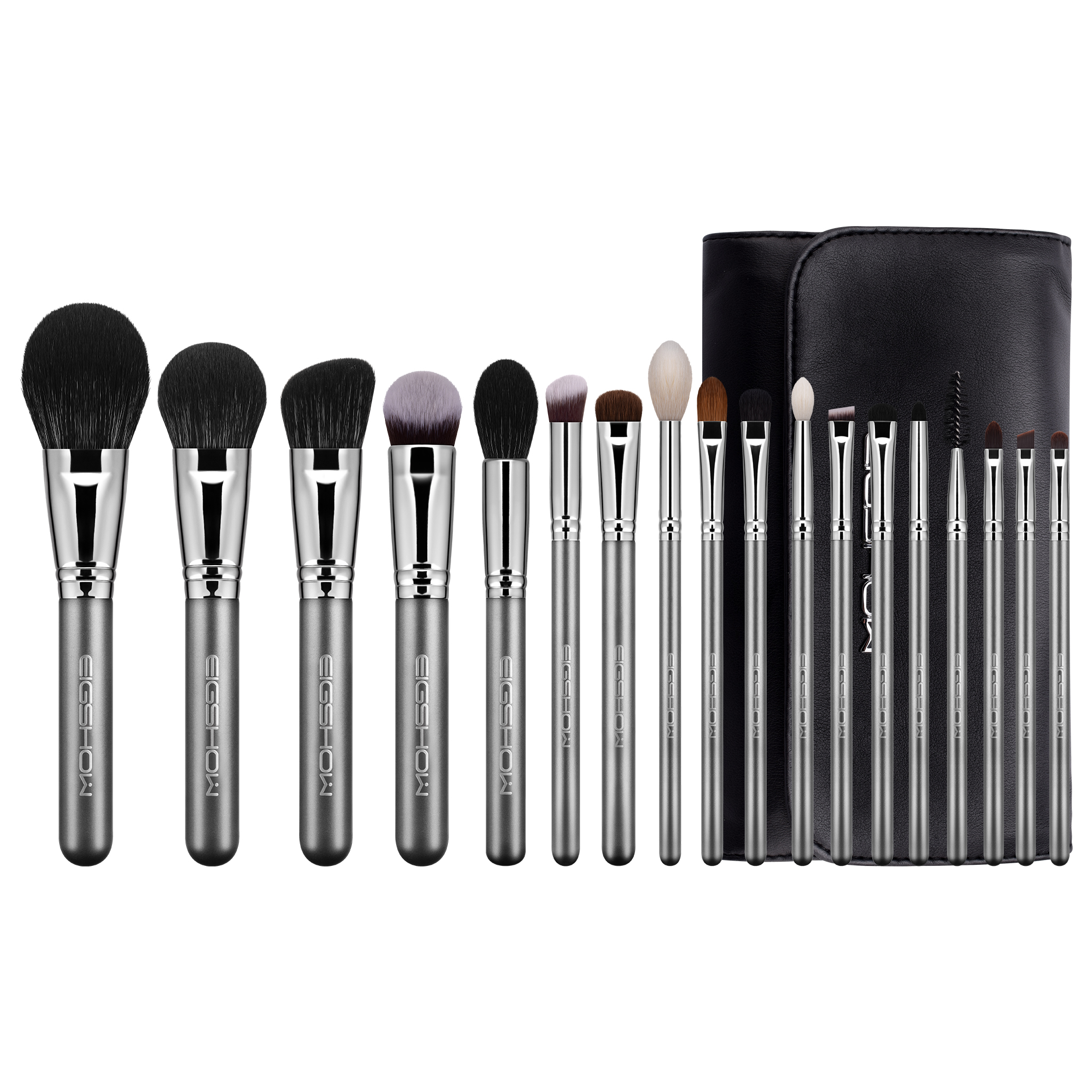 Bộ cọ trang điểm Eigshow magician series 18 complete brush kit galaxy silver