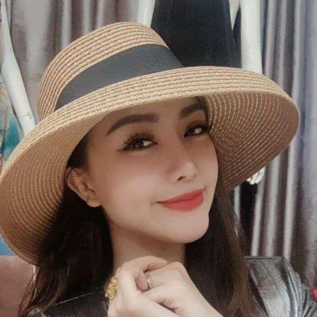Nón mũ cói lồng đèn hot trend đi du lịch