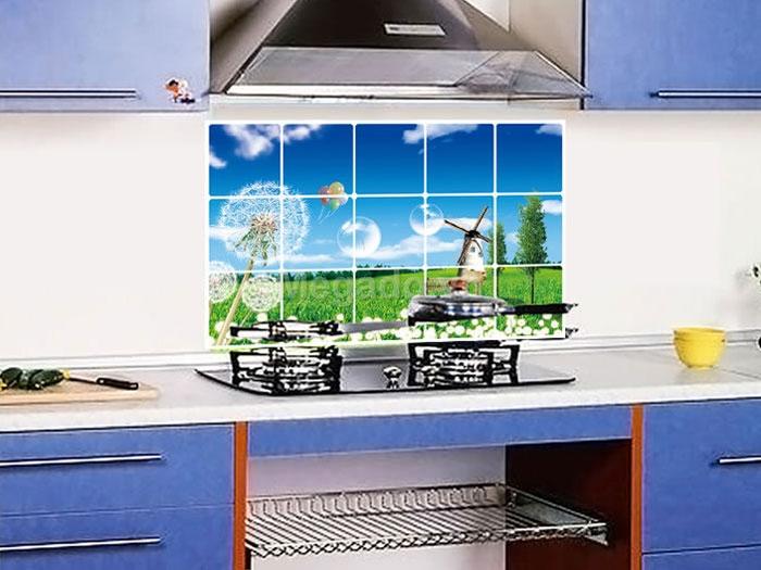 decal dán bêp bồ công anh