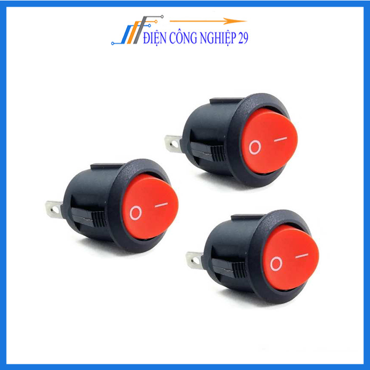 Công tắc bập bênh kcd1-105 loại to 20mm