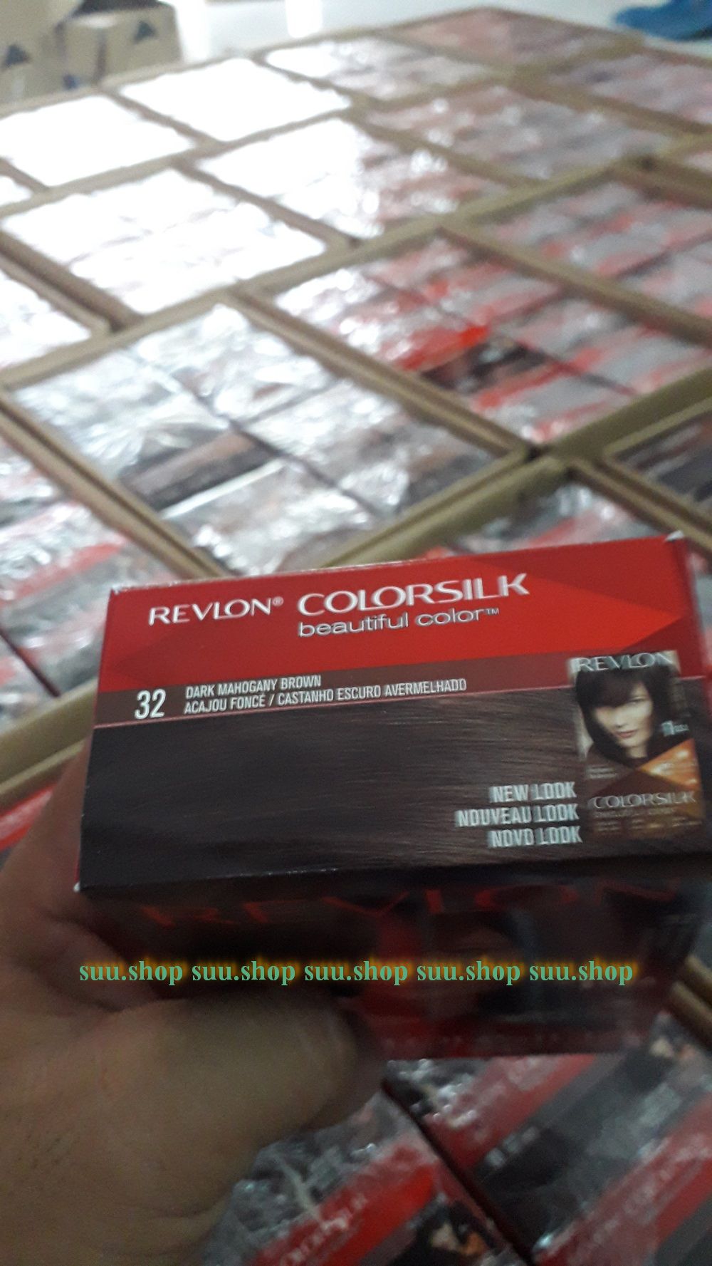 Thuốc nhuộm tóc Revlon số 32 Nâu sẫm