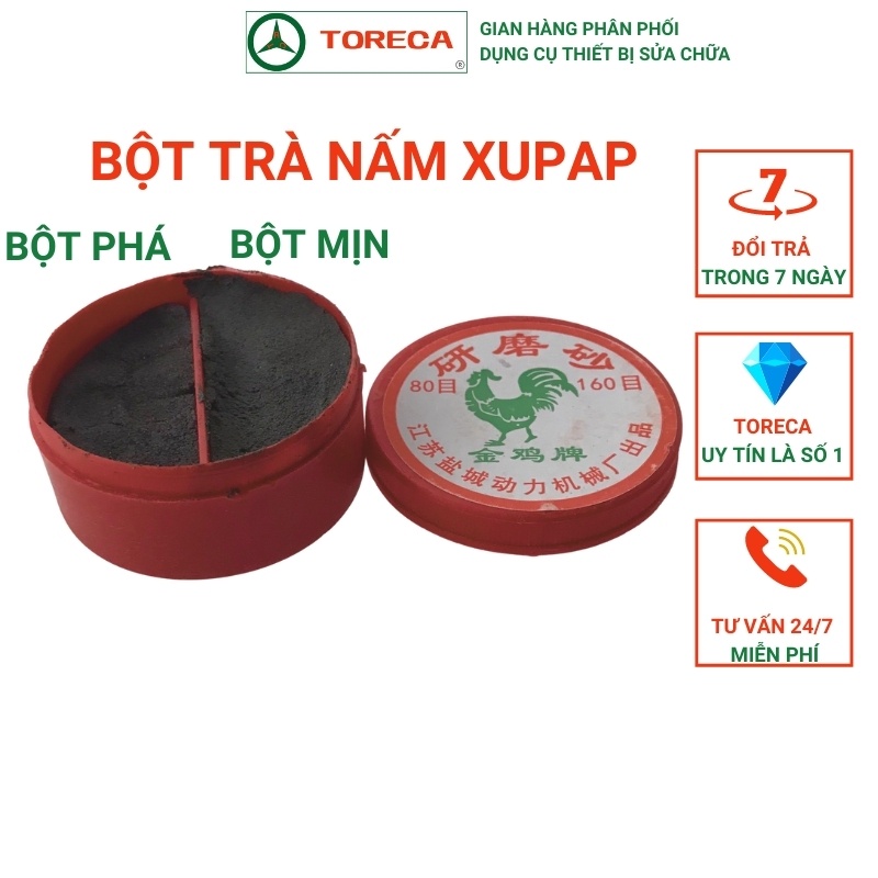 Bột trà xupap, cát rà nấm thô và min 2 trong 1 toreca