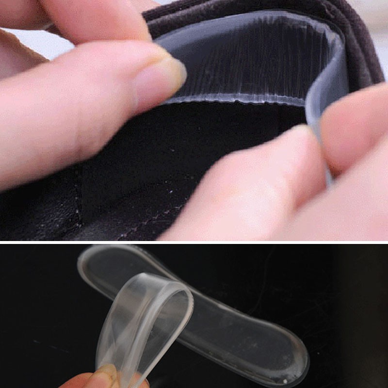 [Hcm]Miếng Dán Gót Giày Silicon - Trong Suốt (1 Cặp)