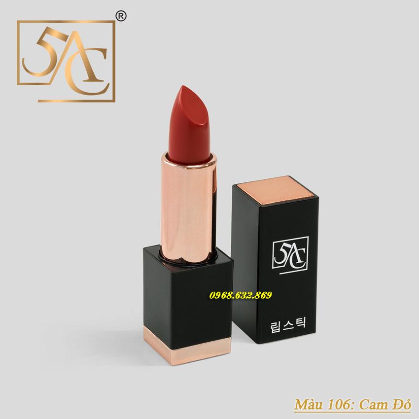 [HCM]Son lì Hàn Quốc 5AC màu Cam Đỏ - Mã 106