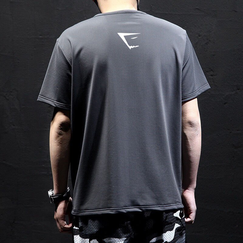 Stee shark reflective CVC unisex T-shirt