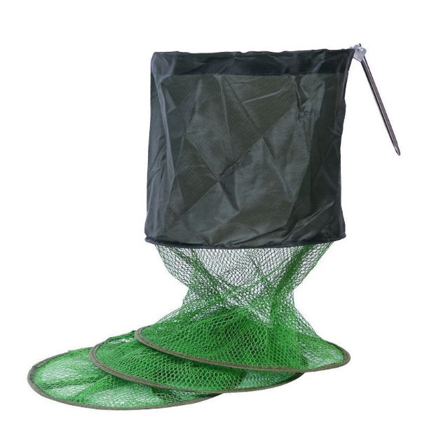 rọng đựng cá Rọng Giỏ Đựng Cá khung inox 2 vòng chống mài mòn