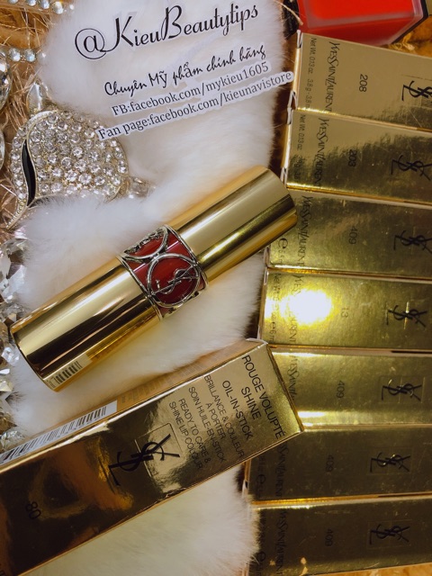 [ BILL BERLIN ] SON YSL 80 VOLUPTE SHINE FULL BOX