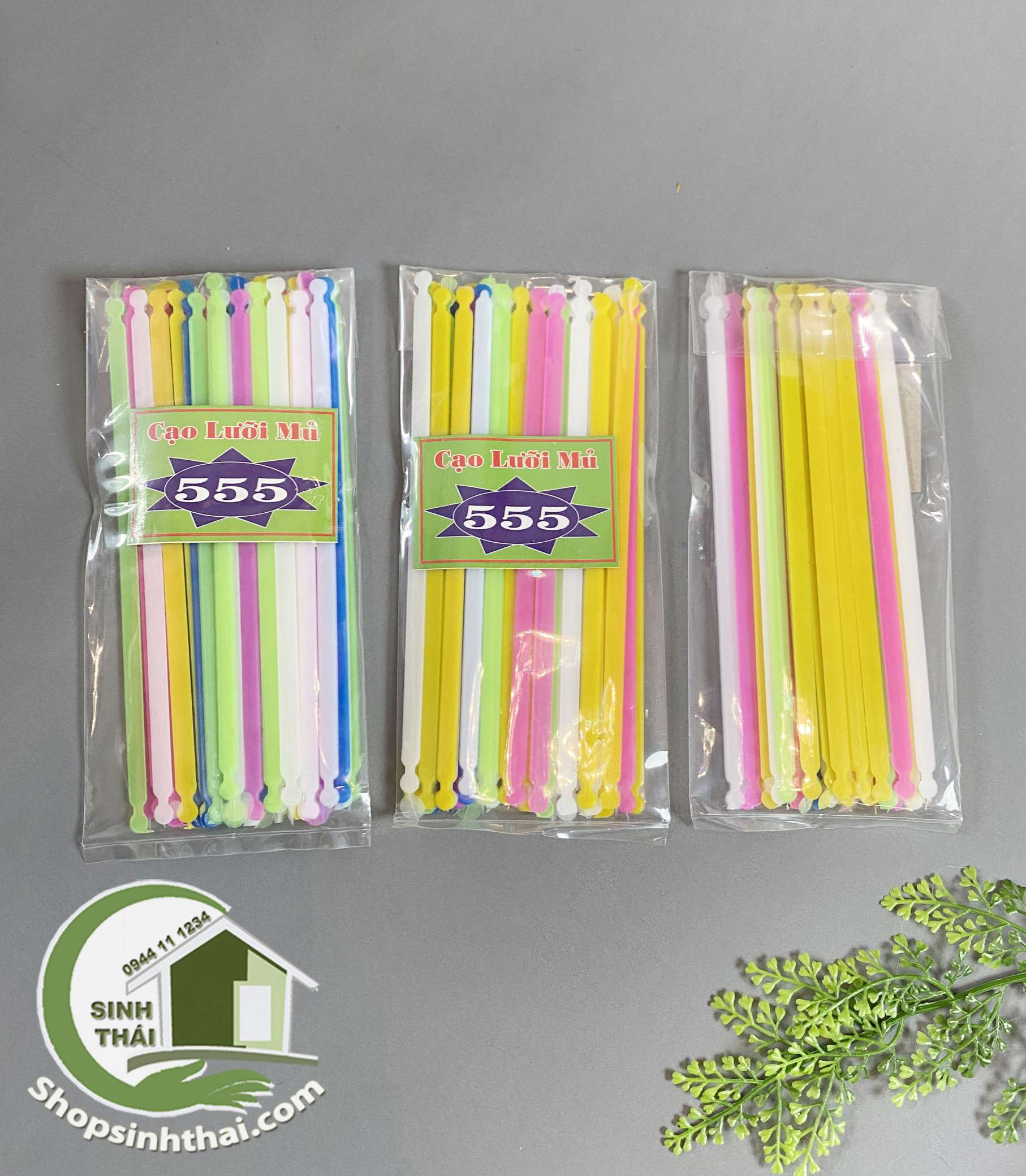 Que cạo lưỡi bằng nhựa, bịch 40 cây [ Tổng kho ]
