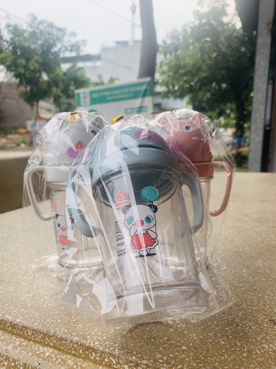 Bình tập uống nước cho bé 200ml