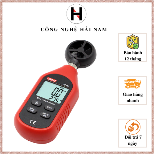 Máy đo tốc độ gió độ chính xác cao HN363