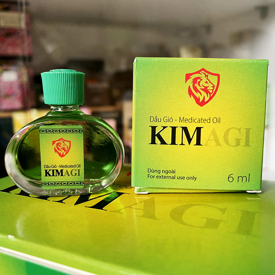 Dầu gió KIM AGI herbal 6ML (KIMAGI)