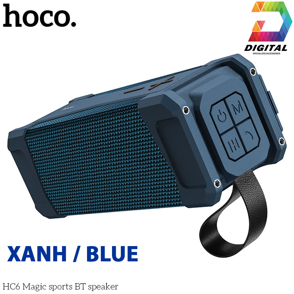 Genuine hoco hc6 bluetooth speaker v5.0 tws waterproof ipx5