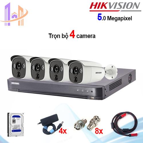 >> BÁO GIÁ ĐẦU GHI 4 KÊNH HIKVISION DS-7204HUHI-K1/UHK - CAMERA TOÀN CẦU | Shopee Lazada Sendo Tiki mới nhất 58 Trọn bộ 4 camera Hikvision DS-2CE12H0T-PIRL (5MP) + đầu ghi 4 kênh DS-7204HUHI-K1 - Công Nghệ Hoàng Nguyễn