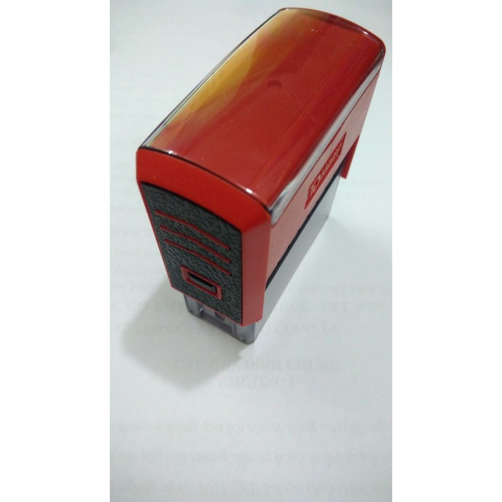 Khắc dấu tên 1 dòng dài tdstamp t-217