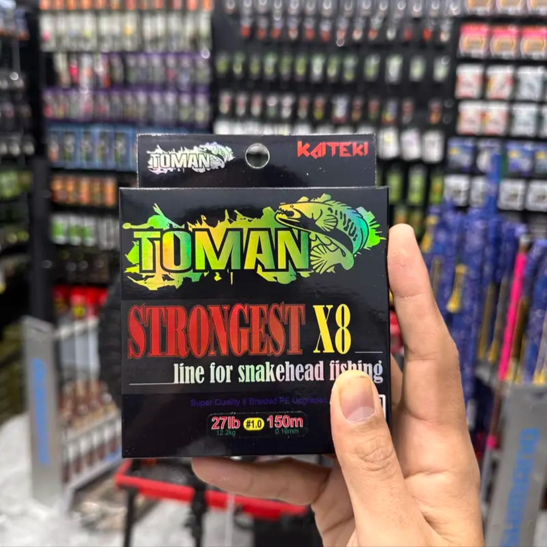 Dù Toman X8 chuyên câu lure