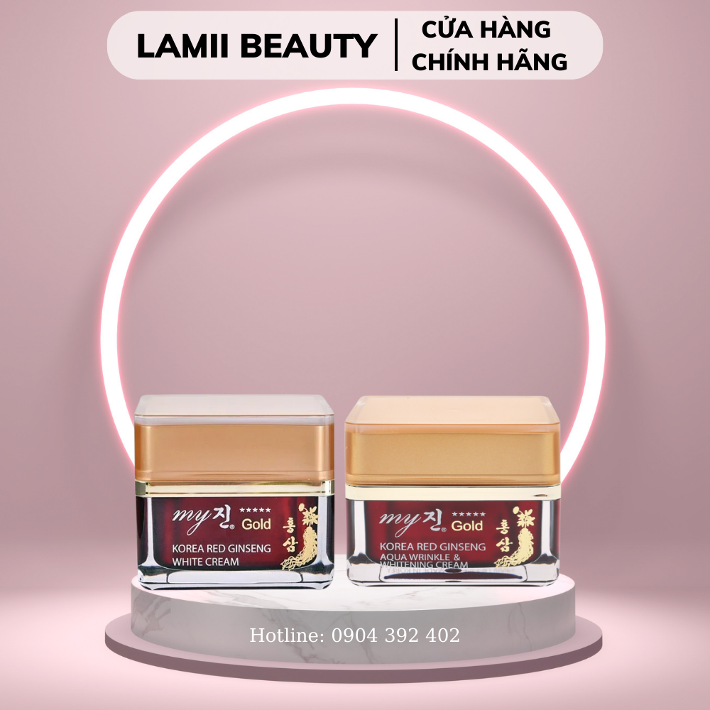 Kem dưỡng nhân sâm my jin gold korea red ginseng - lamii beauty