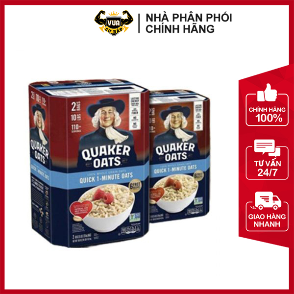 YẾN MẠCH QUAKER 10LBS  4,5KG