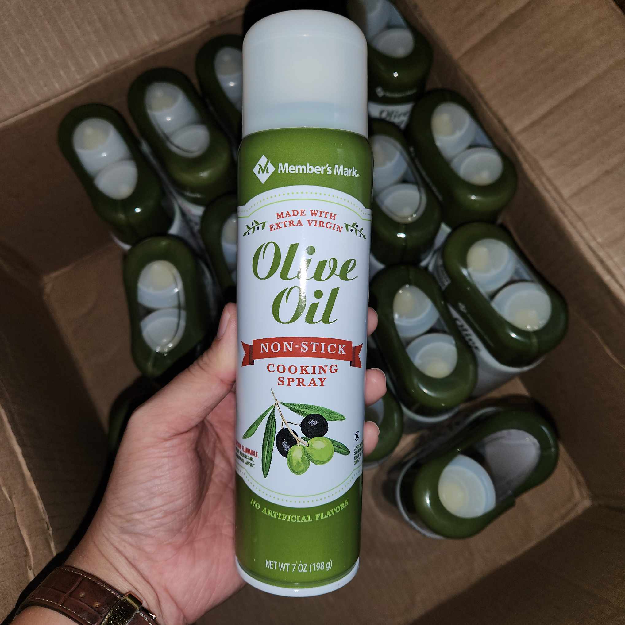 Dầu Xịt Ăn Kiêng Olive Member's Mark - KHÔNG CALO