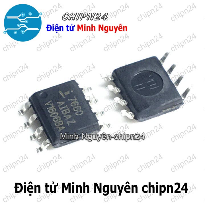 [2 con] (SOP) IC Dán ICL7660 SOP-8 (SMD) (7660 7660S) - HH002591