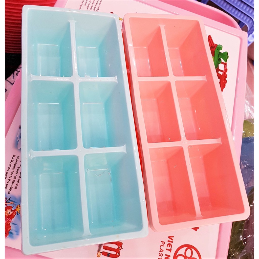 Khay làm đá 6 viên loại to