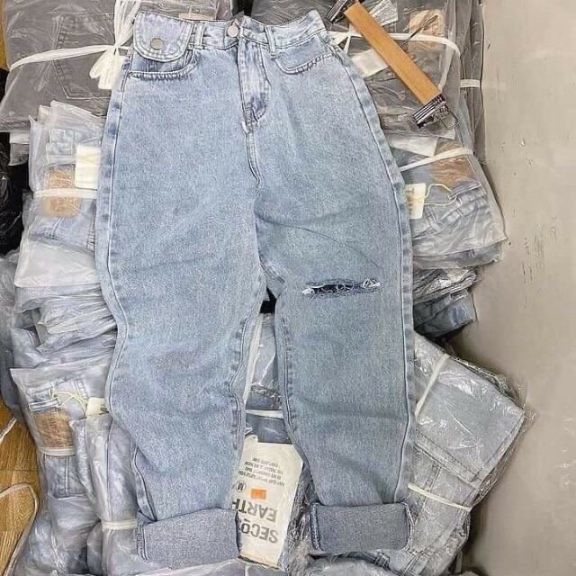 🔻BAGGY JEANS 2 Nút TÚI NẮP