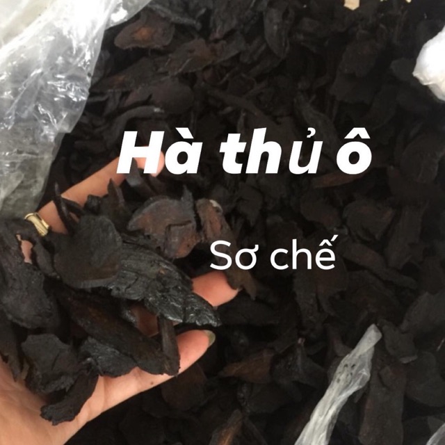 1kg Hà thủ ô đỏ sơ chế đậu đen loại 1
