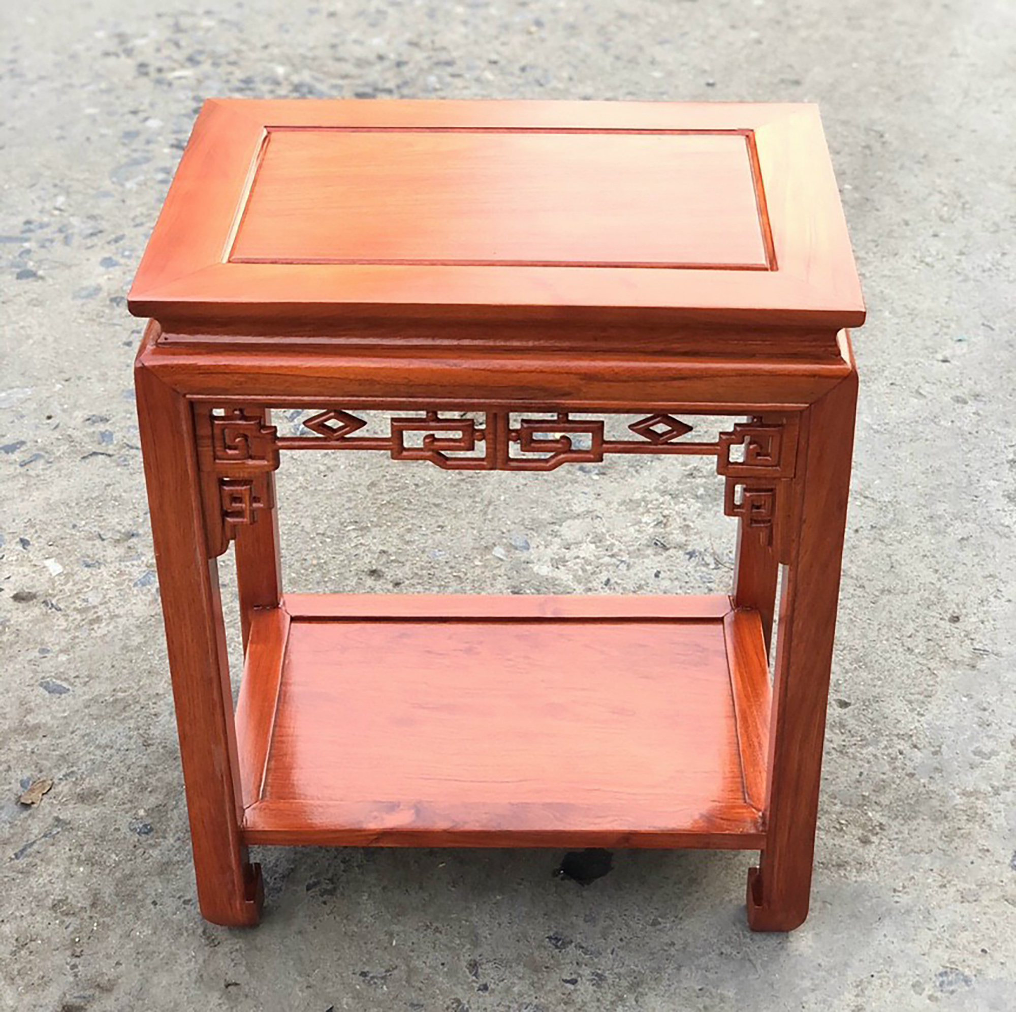 Đôn chữ nhật chiện trang trí kê đồ phòng khách mặt 40x60