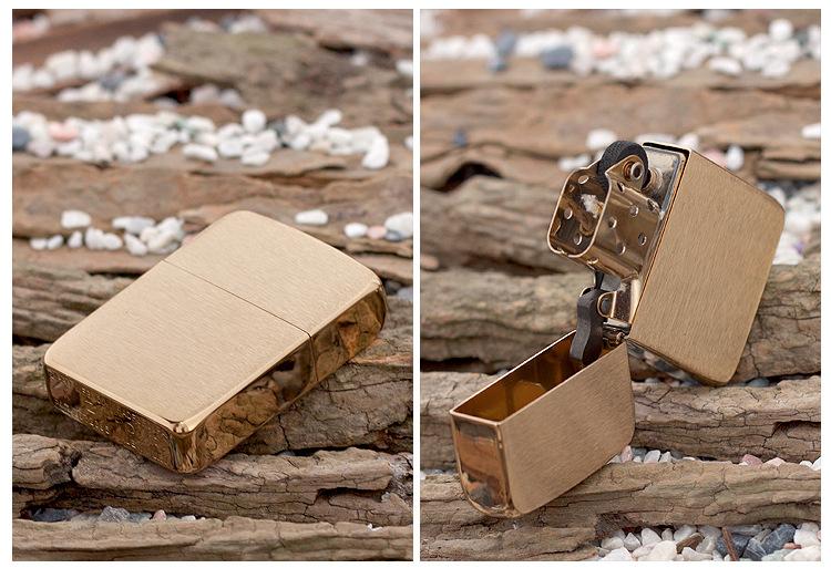 [HCM]Bật lửa Zippo 1941 Brushed Brass