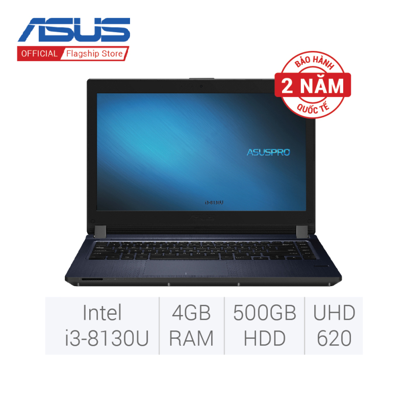 Laptop ASUSPRO P1440UA-FQ0183 (i3-8130U/4GD4/500G5/TPM) 14inch - màu XÁM