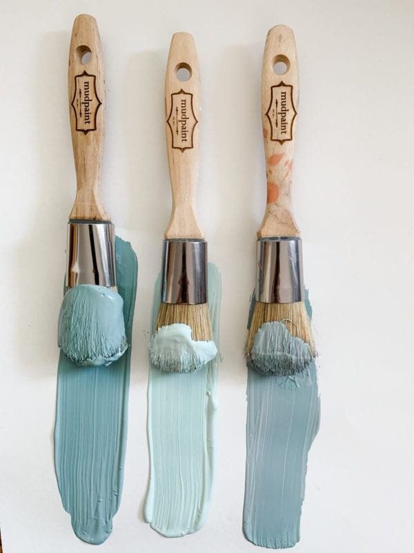 Sơn Chalkpaint màu lam, sơn decor nội thất