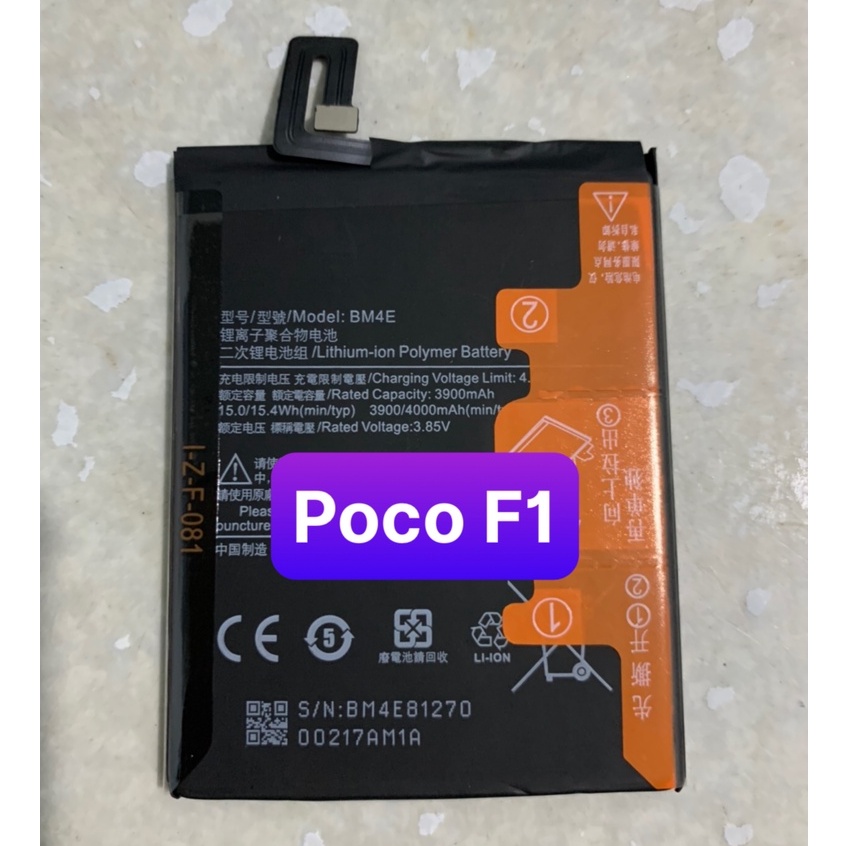 Pin xiaomi pocophone f1 / bm4e - 4000mah