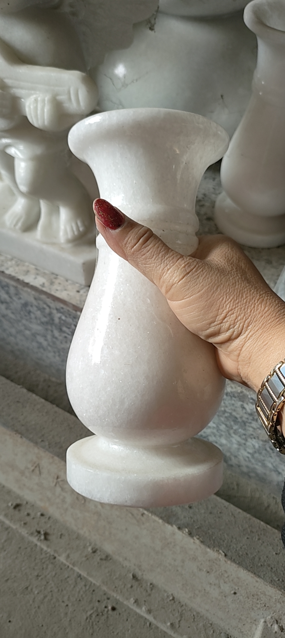 Bình bông đá Tự Nhiên Non Nước ngũ hành Sơn