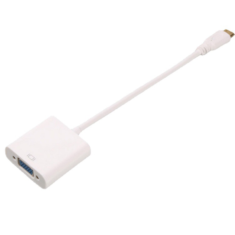 HDMI to VGA HDMI to VGA adapter cable (white)