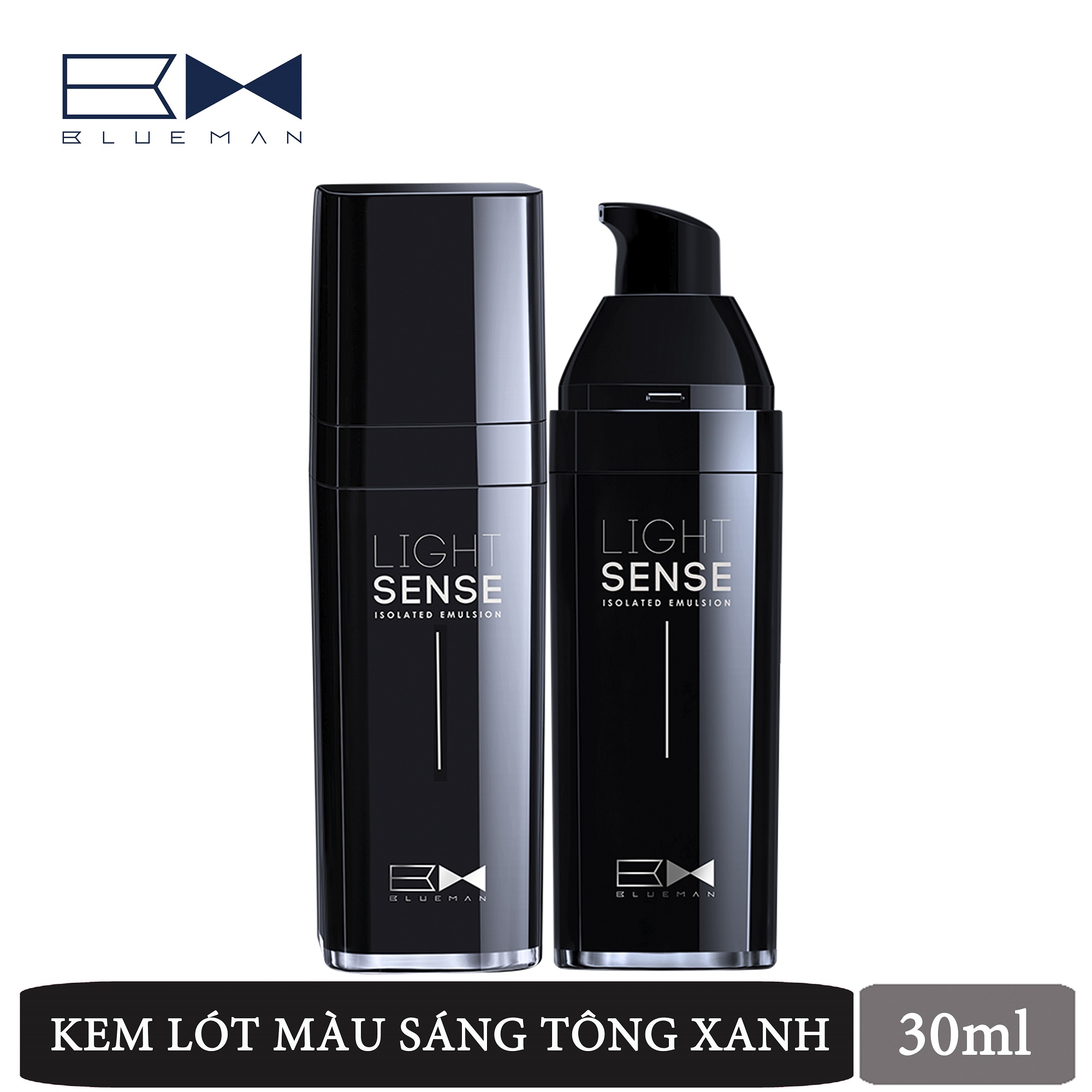 Kem Lót Che Khuyết Điểm Light Sense BLUEMAN Chính Hãng Dưỡng Ẩm Cân Bằng Sắc Da 30ml