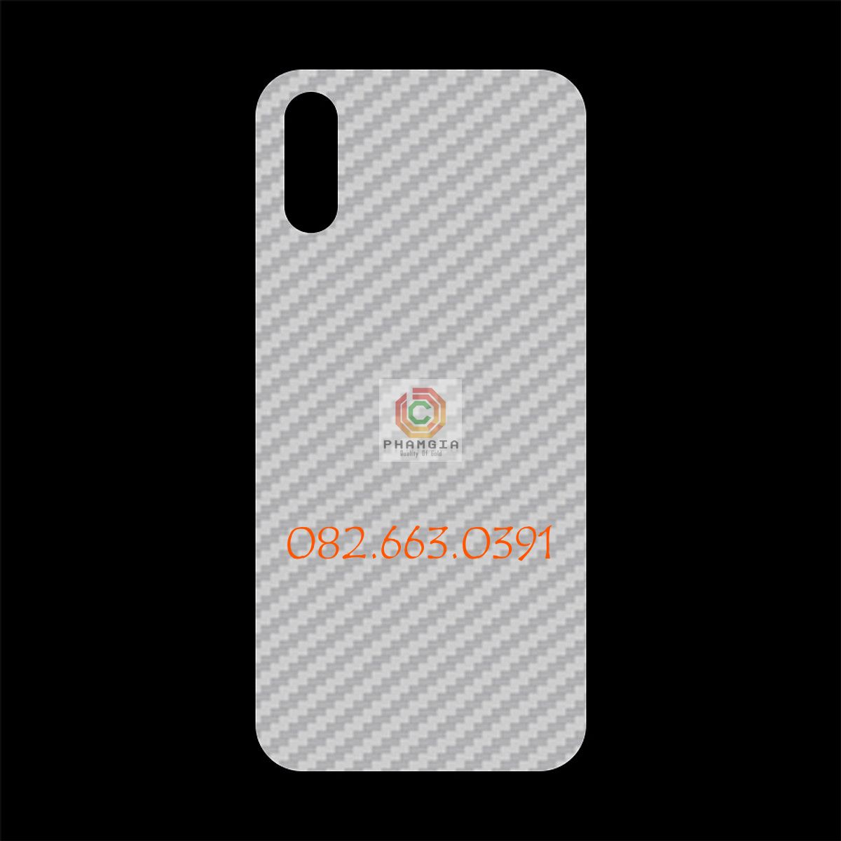 Miếng dán mặt lưng skin carbon Samsung Galaxy A01