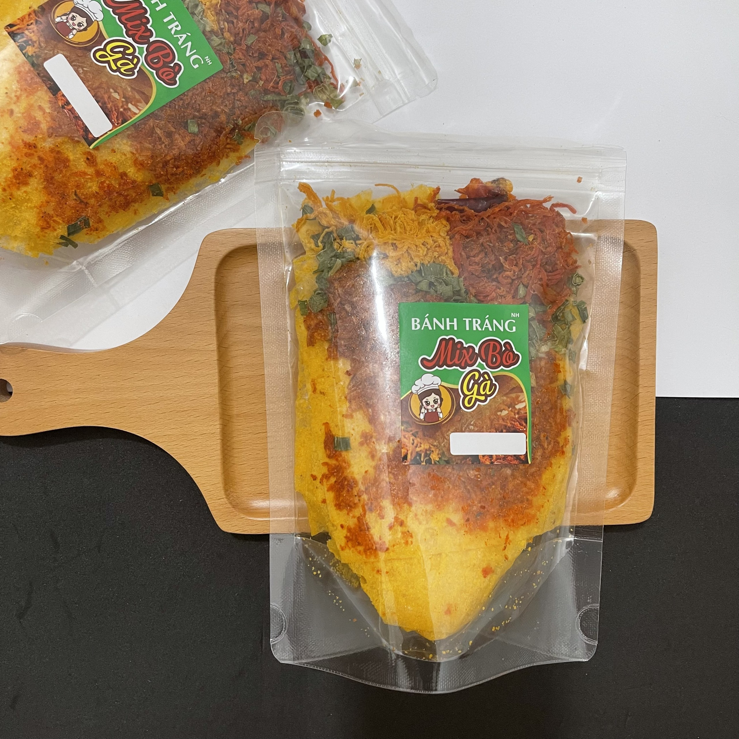 Bánh Tráng Phomai Mix Bò Gà