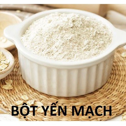 Combo Bột Trà Xanh+ Bột Yến Mạch -chống lão hóa, làm sáng da, giảm mụn, se khít lỗ chân lông và dưỡng ẩm