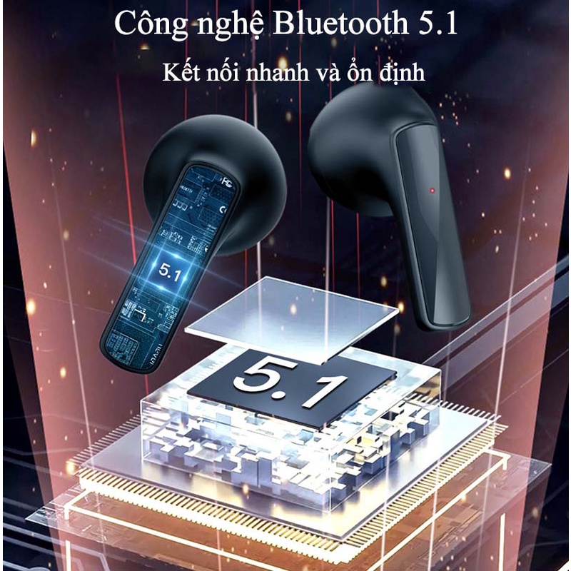Tai nghe bluetooth gaming chính hãng có mic chống ồn  Air1 tai nghe nhét tai không dây chơi game kiểu dáng thể thao mới. tai nghe bloutooth không dây