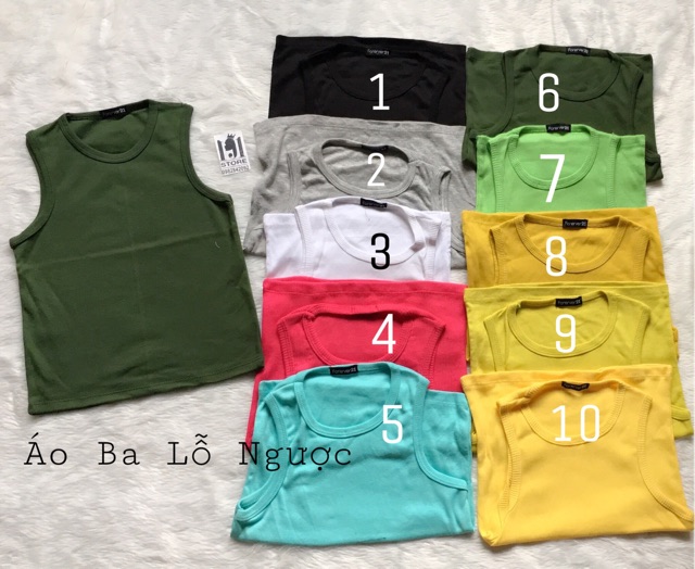 Áo Ba Lỗ Ngược