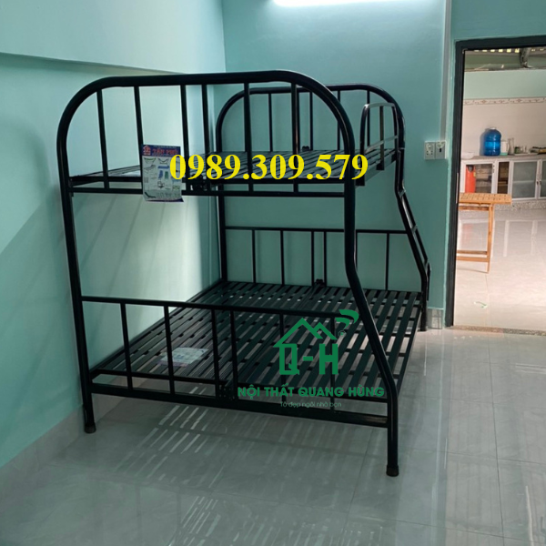 GIƯỜNG TẦNG SẮT ỐNG TRÒN CAO CẤP