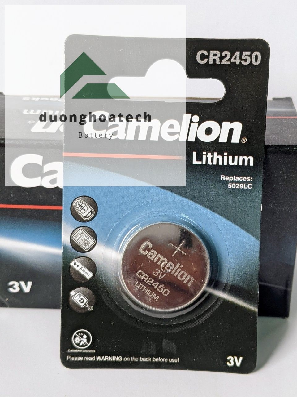 [HCM]Pin CR2450 Camelion Lithium 3V Chính Hãng