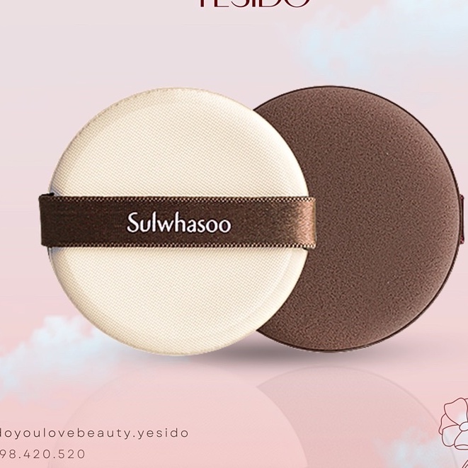 Bông đánh phấn ướt OHUI Cushion cao cấp của