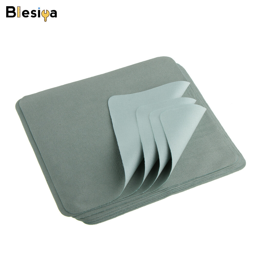 Blesiya 10 Pieces Soft Microfiber Eyeglasses Glasses Cleaning Cloth Phone Screen Camera Lens Glasses Cleaner Wipe Pad