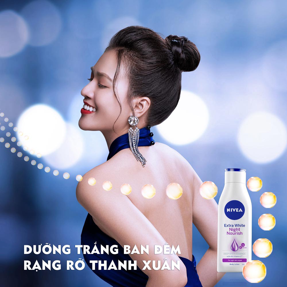Sữa dưỡng thể Nivea Ban Đêm 350ml
