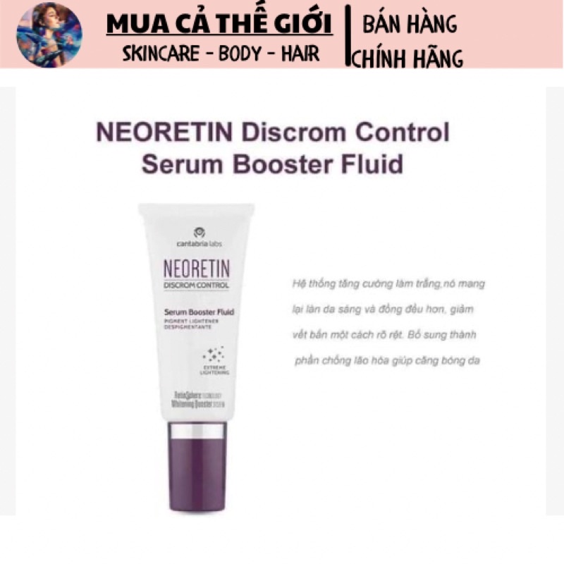 [GIẢM 5% ĐƠN 129K]Serum Neoretin Discrom Control Booster