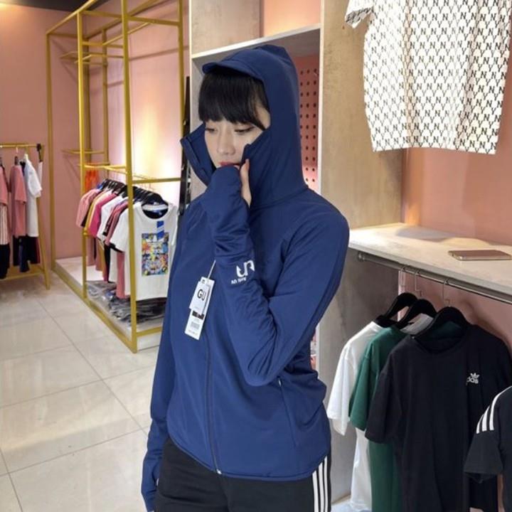 ◎❅✚ Áo Chống Nắng Nữ GU 2 lớp vải thun mát chống nắng chống tia UV hiệu quả